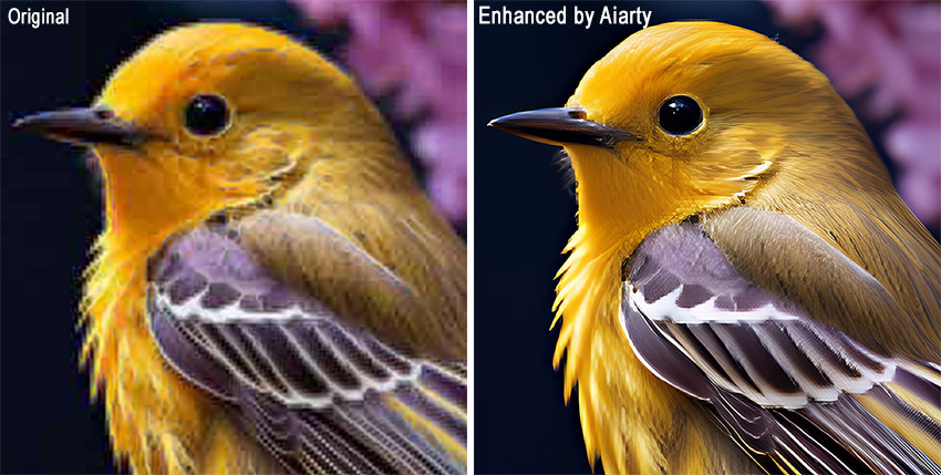 Aiarty Image Enhancer Output Comparison