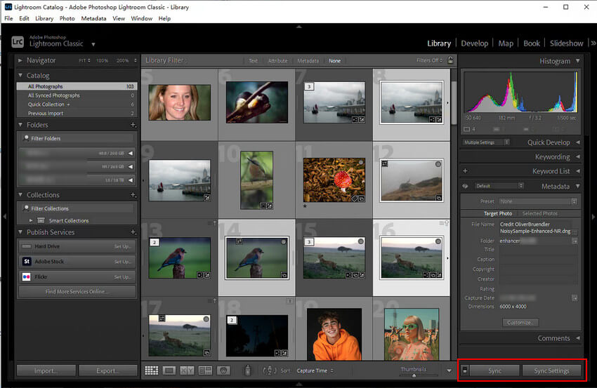 Adobe Lightroom batch editing workflow
