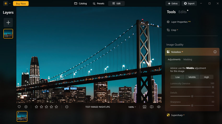 Luminar Neo AI creative editing