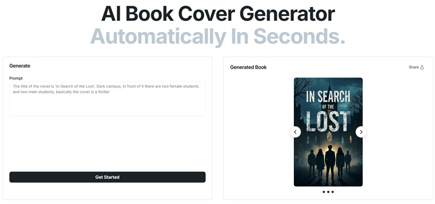 AI Book Cover Generators