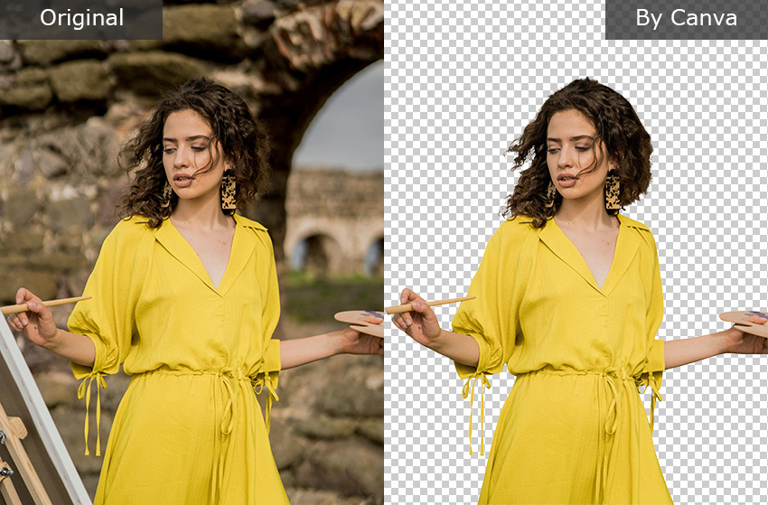 Original vs Canva processed