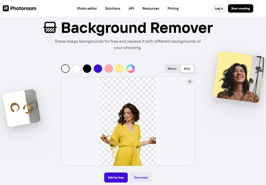 Free online background remover - PhotoRoom