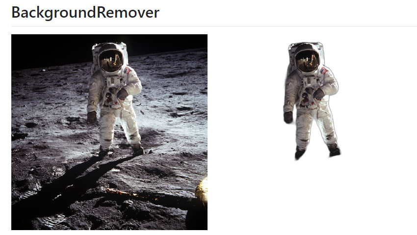 Remove Background from GIF with BackgroundRemover