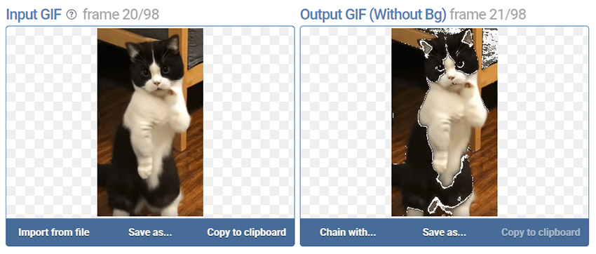 Remove Background from GIF with OnlineGIFTools