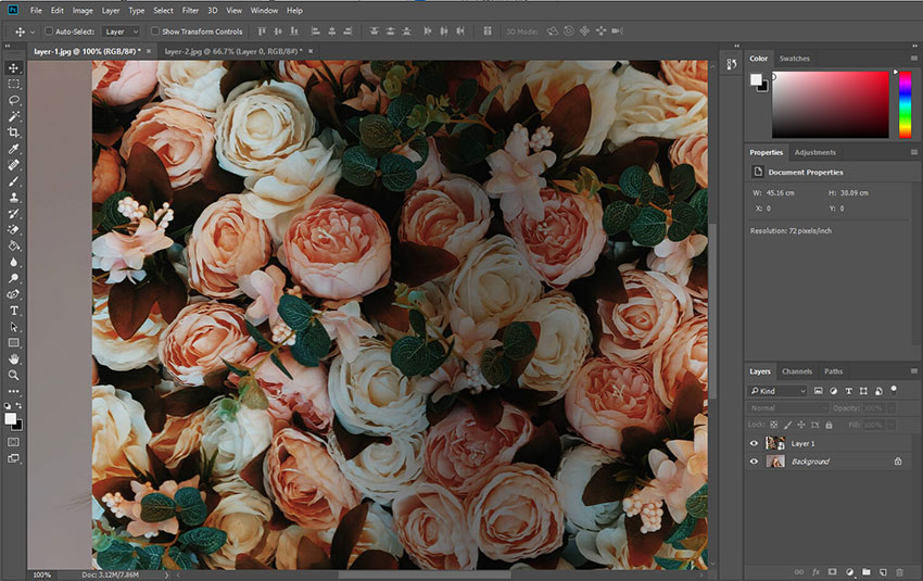 How to Blend Two Images with Photoshop - Move