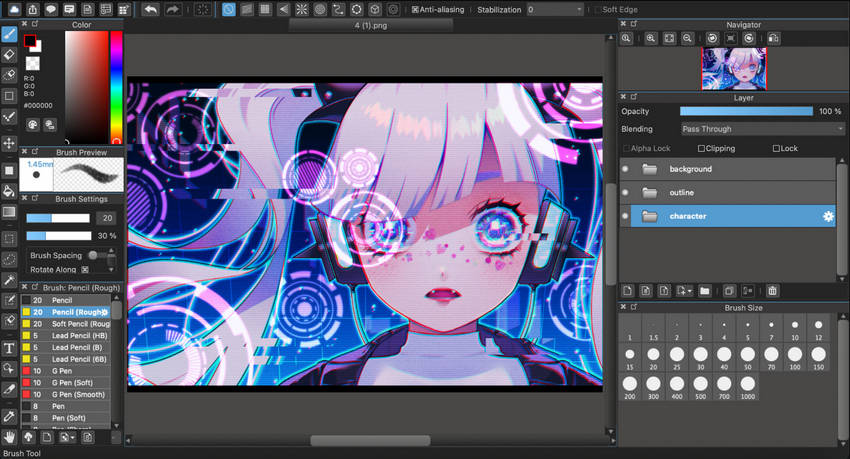 MediBang Paint Free Digital Drawing and Manga Software