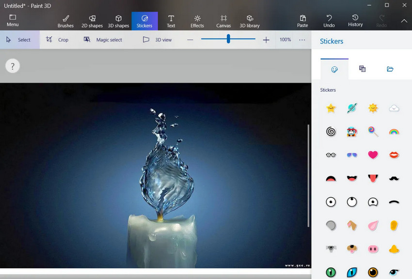 Microsoft Paint 3D Open Source Drawing Software