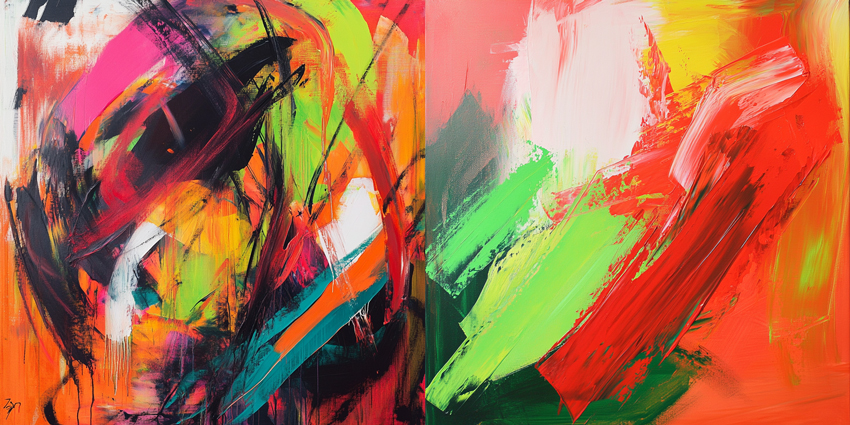  Digital Art Ideas - Abstract Expressionism