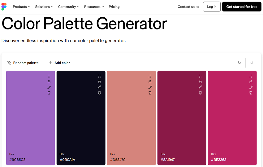 Figma Color Platte Generator