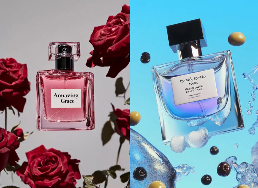 Floating Commercial Photography Perfume