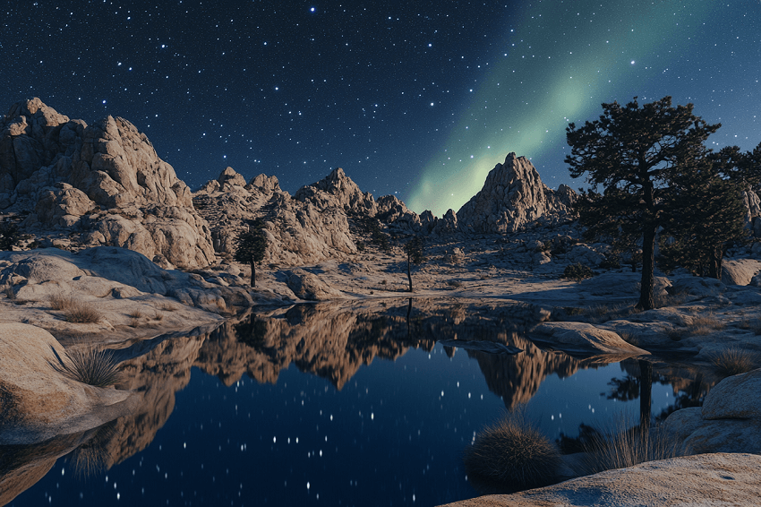 night sky photography