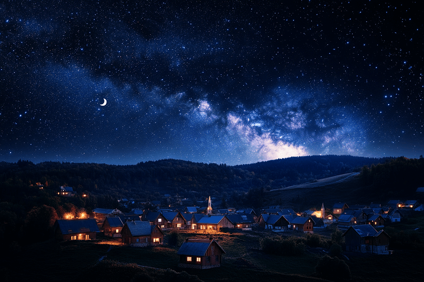 night sky photography